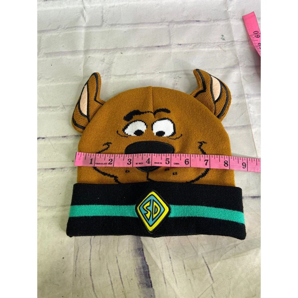 Scooby-Doo SD Logo Knit Cuff Beanie Hat Cap Youth Boys Girls One Size NEW